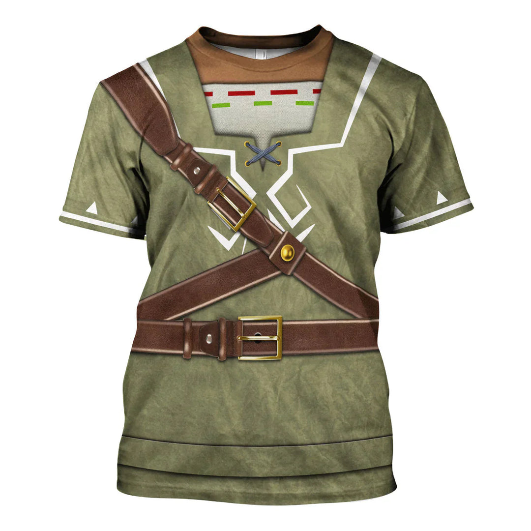 Link - Kapuzenpulli Sweatshirt T-skjorte Sweathose Cosplay