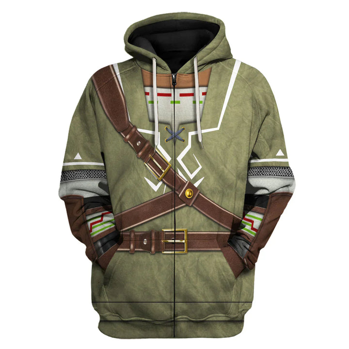 Link - Kapuzenpulli Sweatshirt T-skjorte Sweathose Cosplay