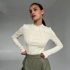 Amelia - Stilig turtleneck-genser med elegant utforming