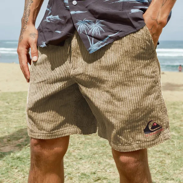 khaki shorts Herren Vorderansicht