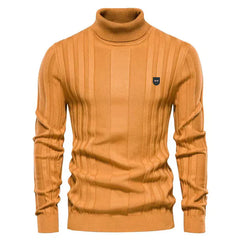 Ethan - Ribbet turtleneck genser